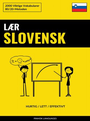 cover image of Lær Slovensk--Hurtig / Lett / Effektivt